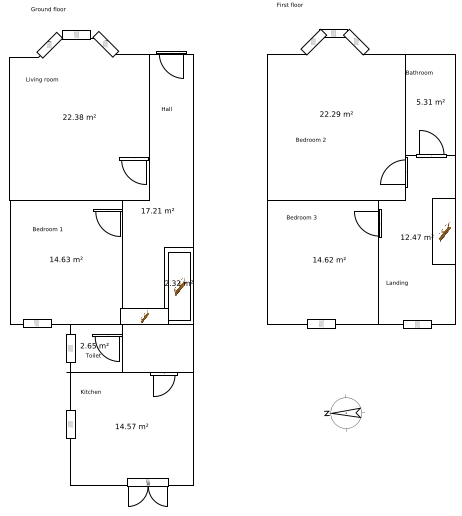 Architectural blueprint